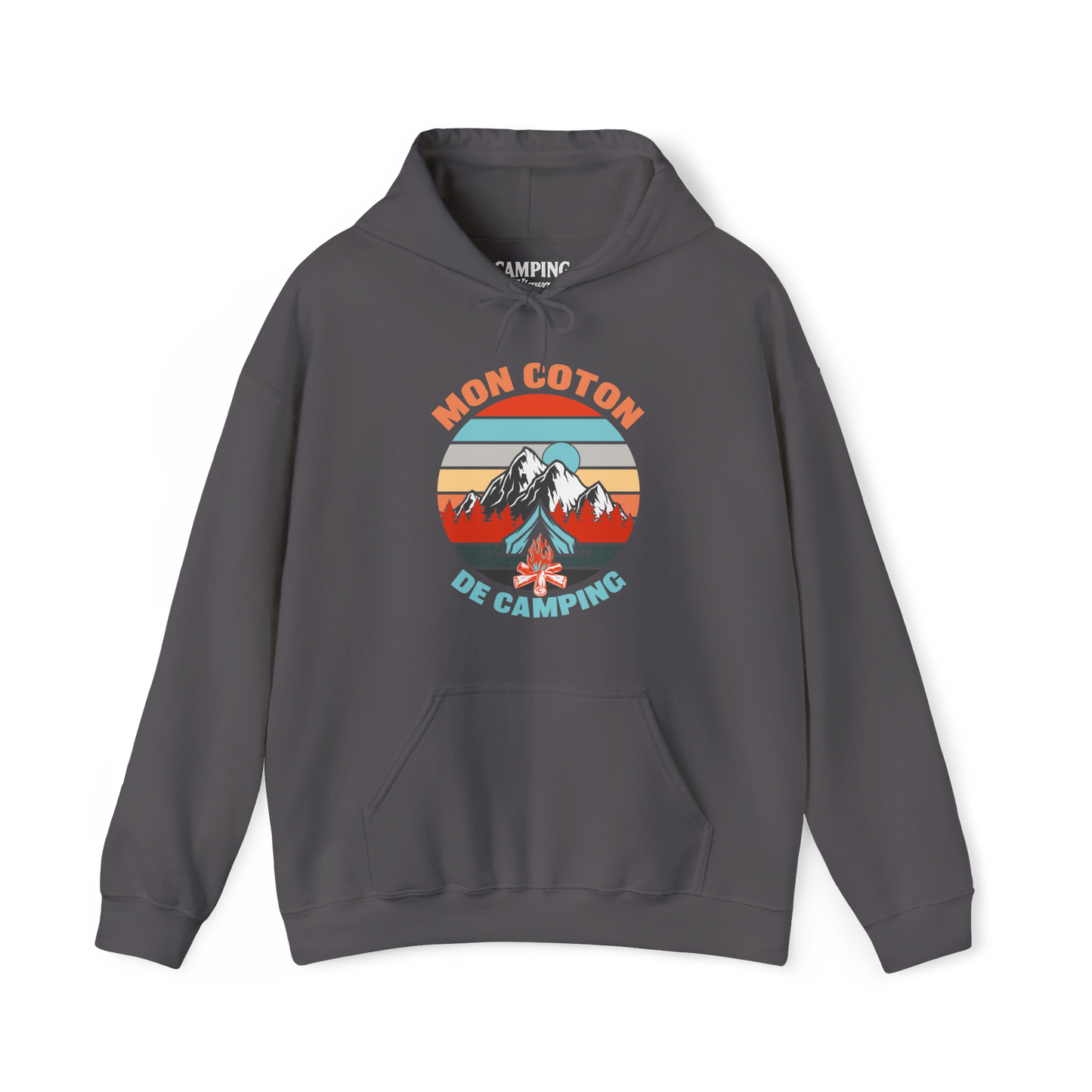 Sweat à capuche - Mon coton de camping