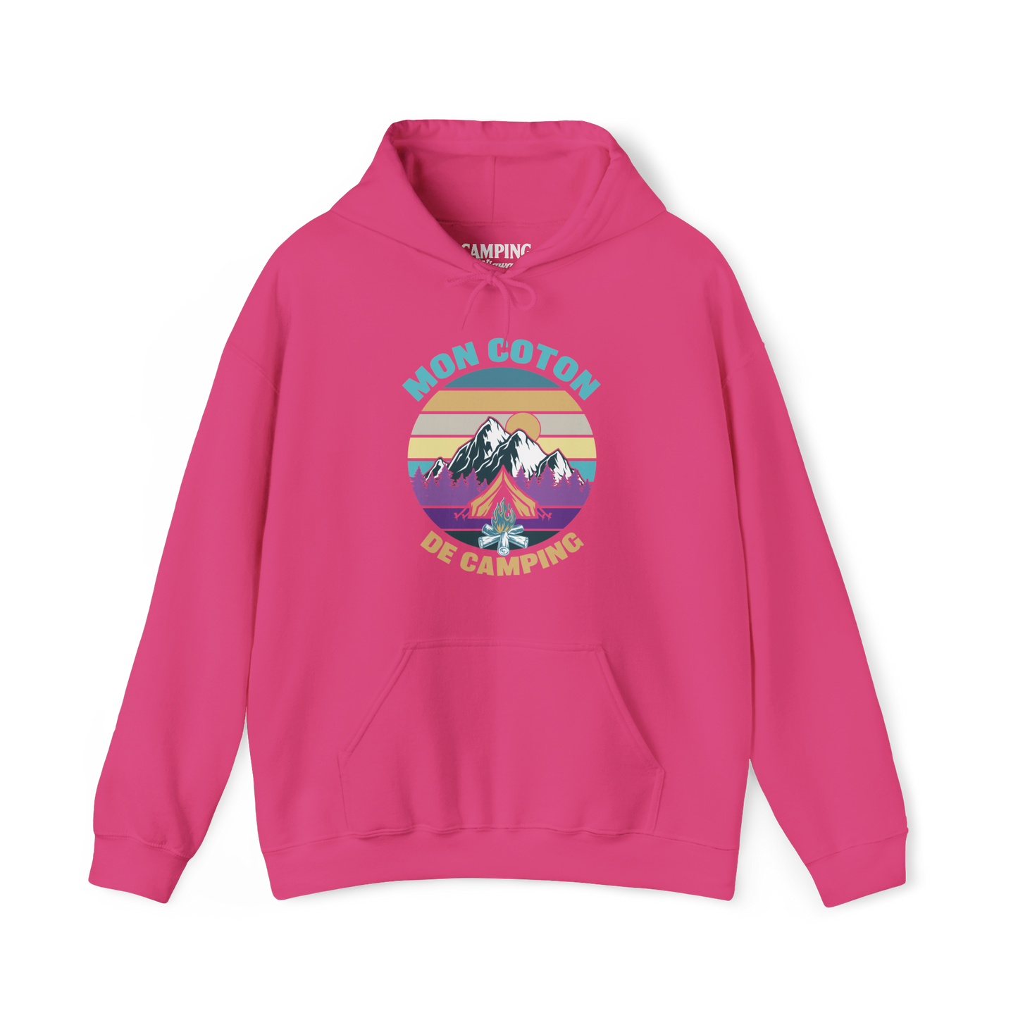 Sweat à capuche - Mon coton de camping