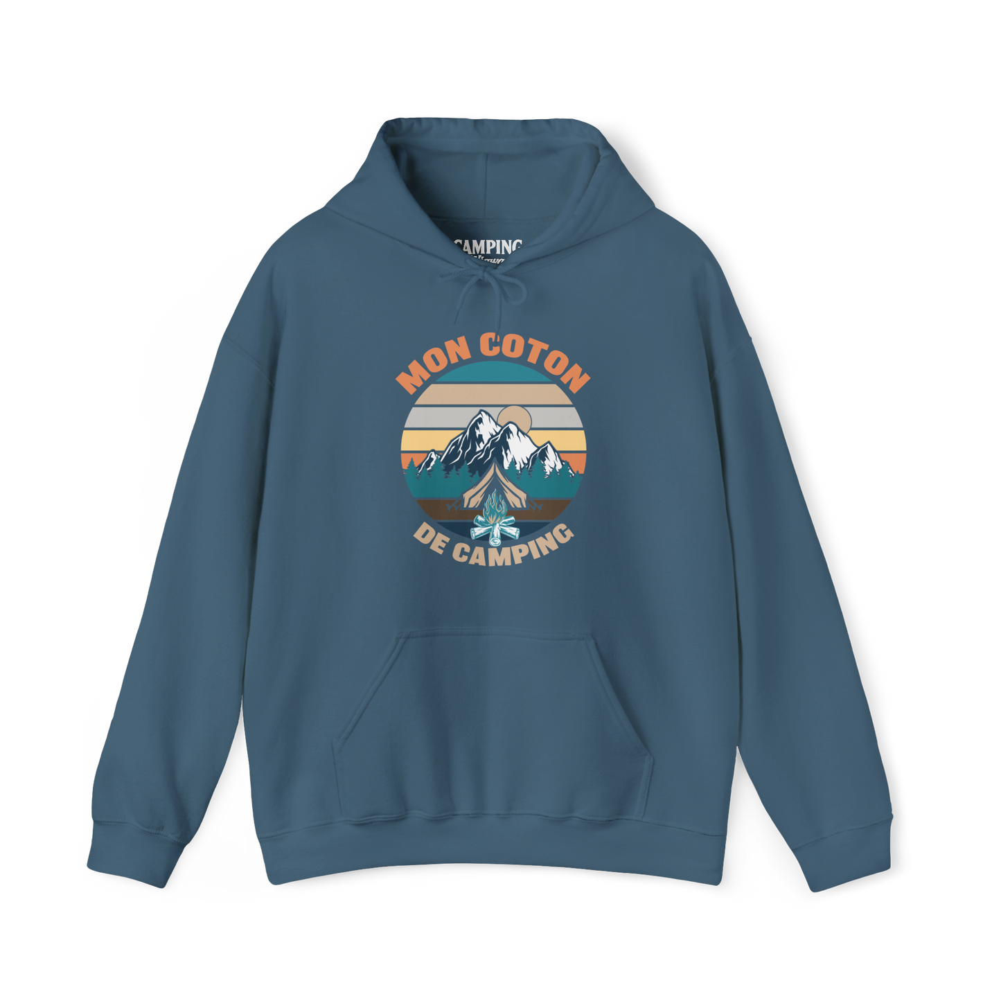 Sweat à capuche - Mon coton de camping