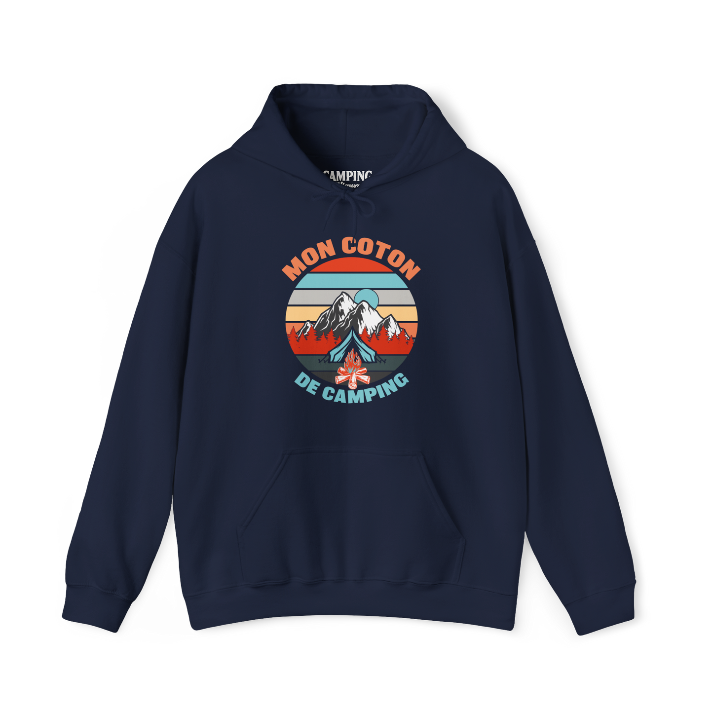 Sweat à capuche - Mon coton de camping