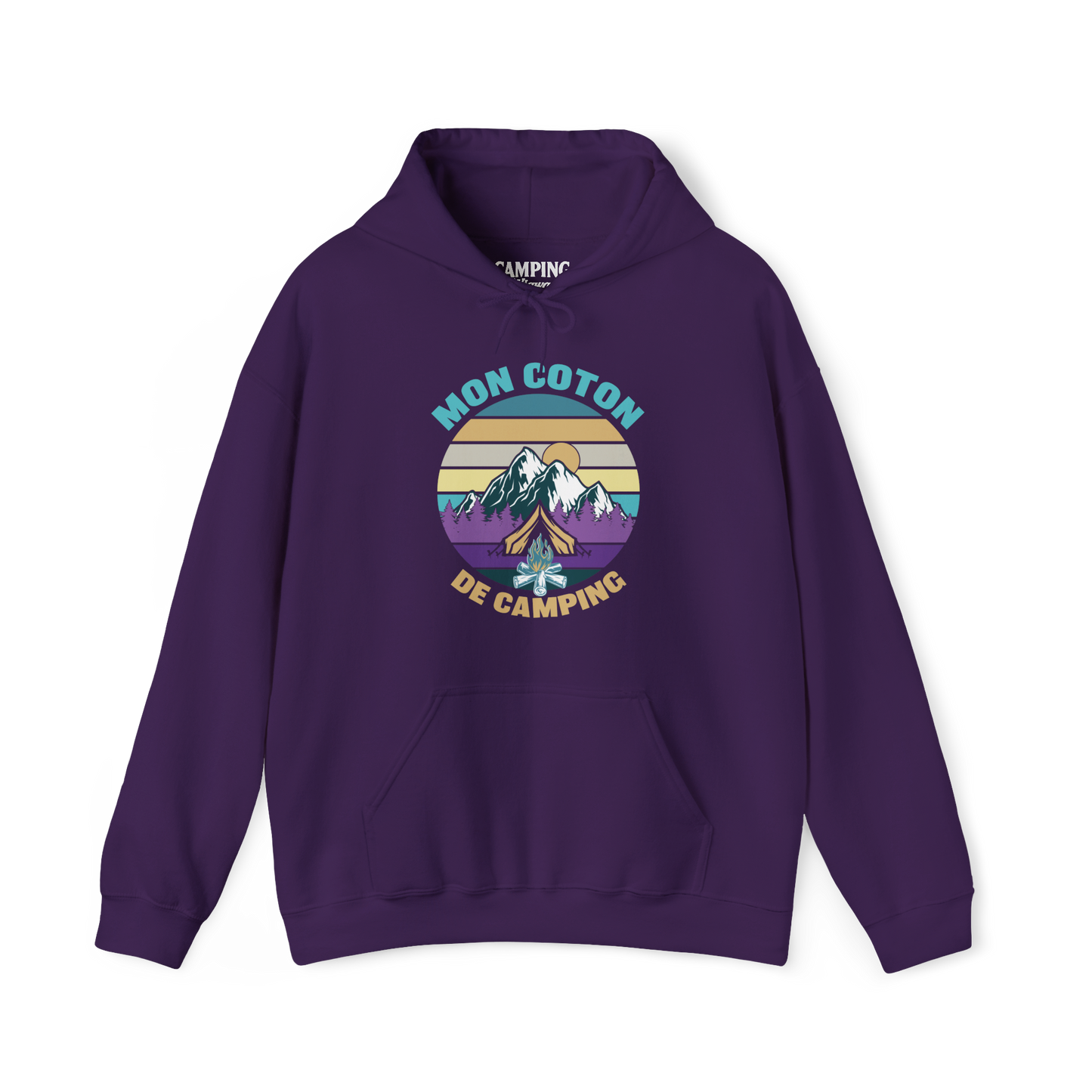 Sweat à capuche - Mon coton de camping