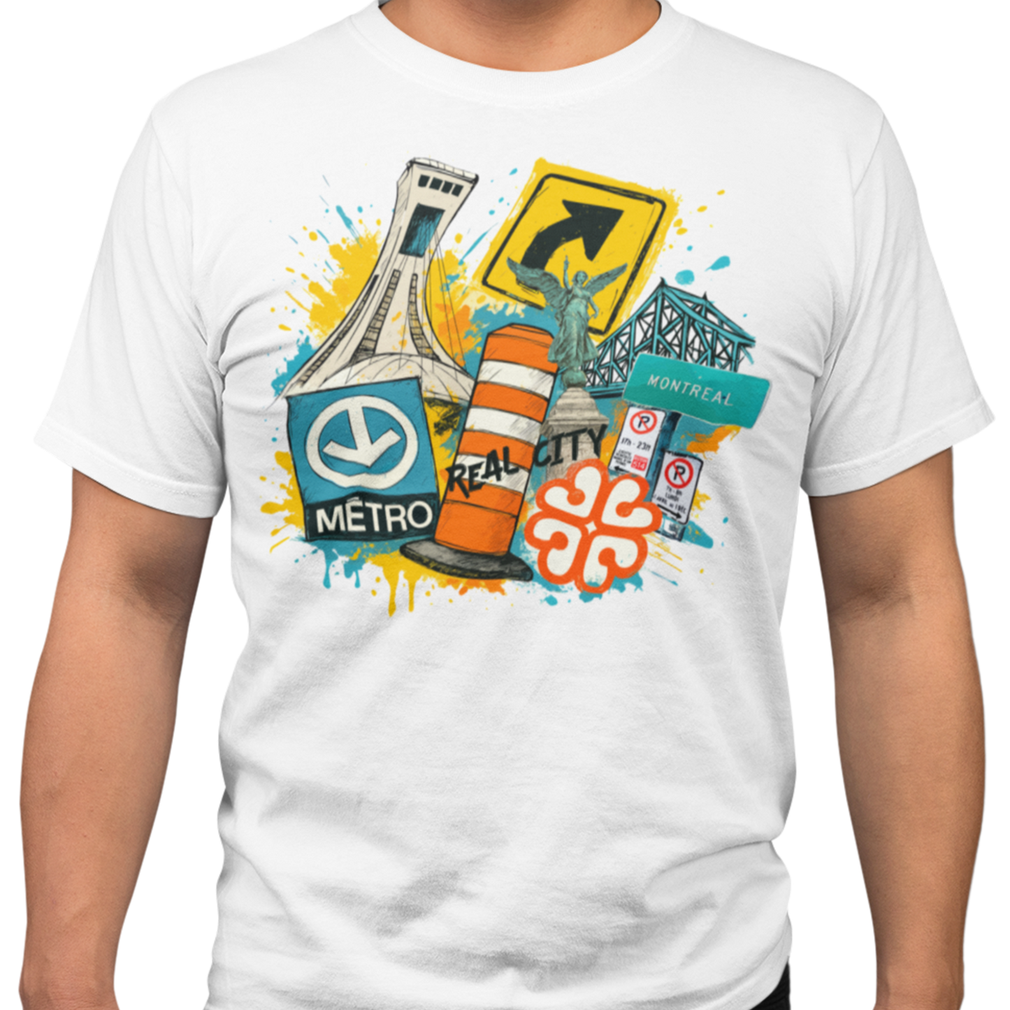 T-shirt - Montréal Illustré
