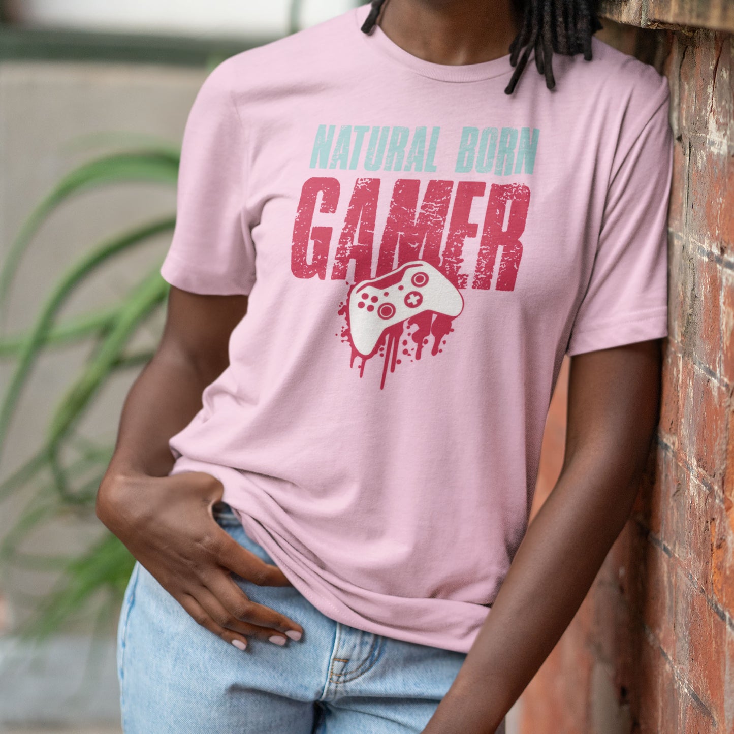 T-shirt - Natural Born Gamer