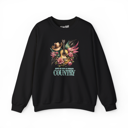 Sweat-shirt - Nous, on aime la musique Country