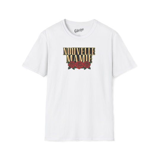 T-shirt - Nouvelle Mamie  - Roses