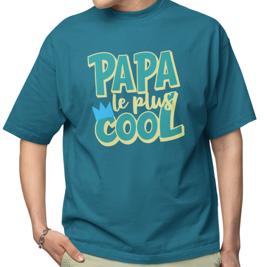 T-shirt - Papa le plus cool