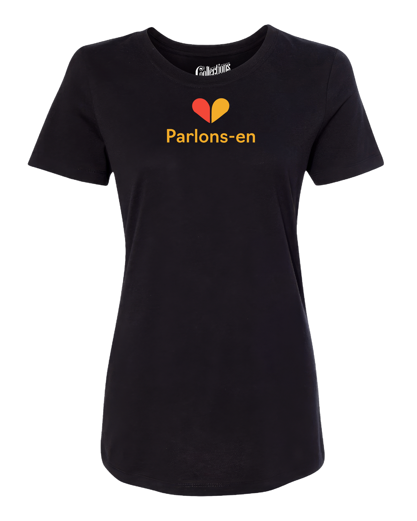 Fitted T-shirt - Let's talk about it