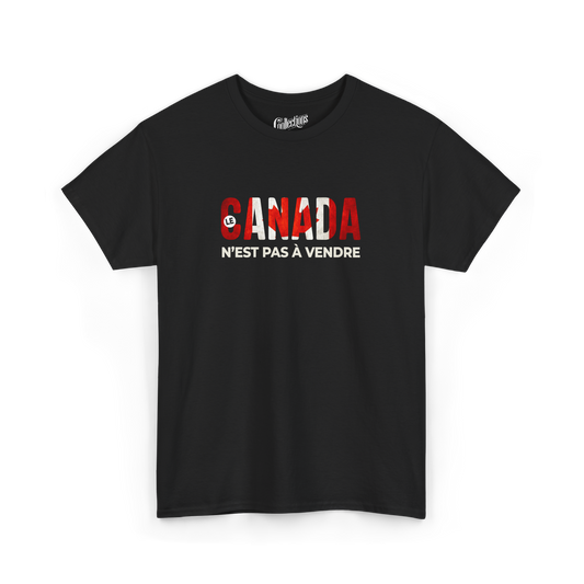 T-shirt - Canada, pas à vendre
