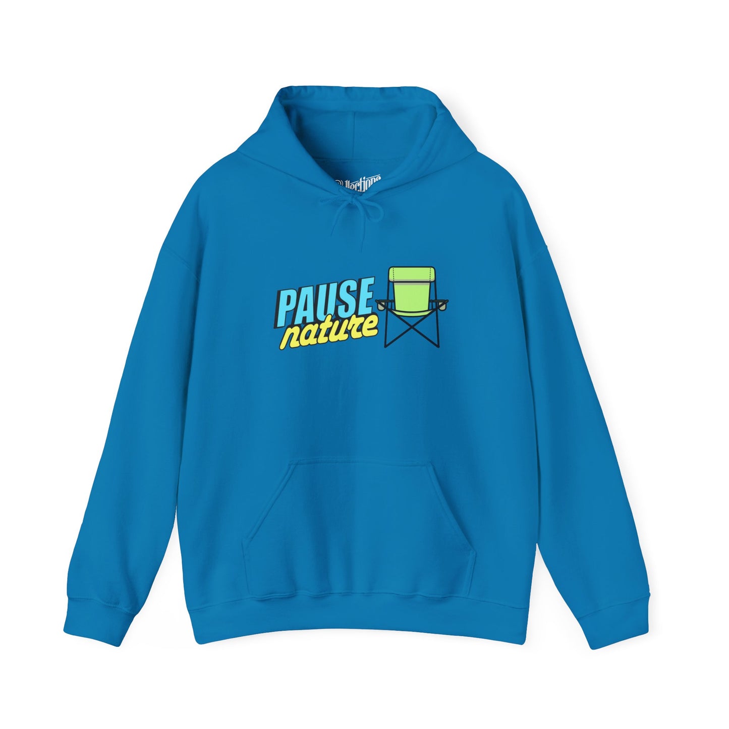 #camping - Sweat à capuche - Sweat à capuche - Pause nature - Saphire / S / M