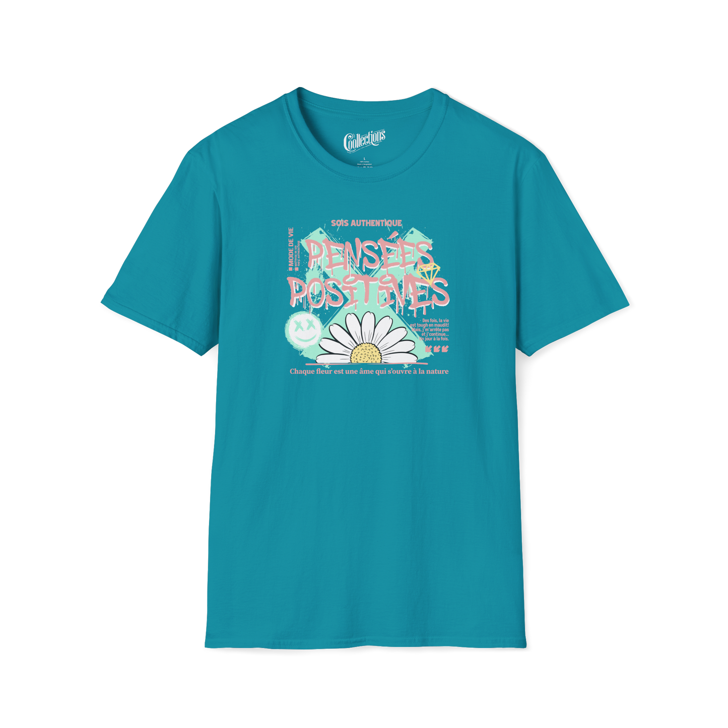 T-Shirt - Pensées positives – Mode de vie