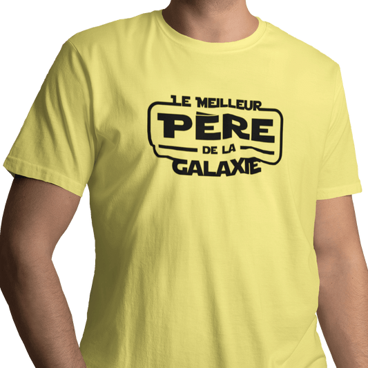 T-shirt - Meilleur père de la galaxie
