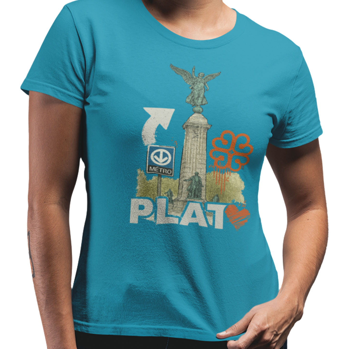 T-shirt - Plateau Illustré
