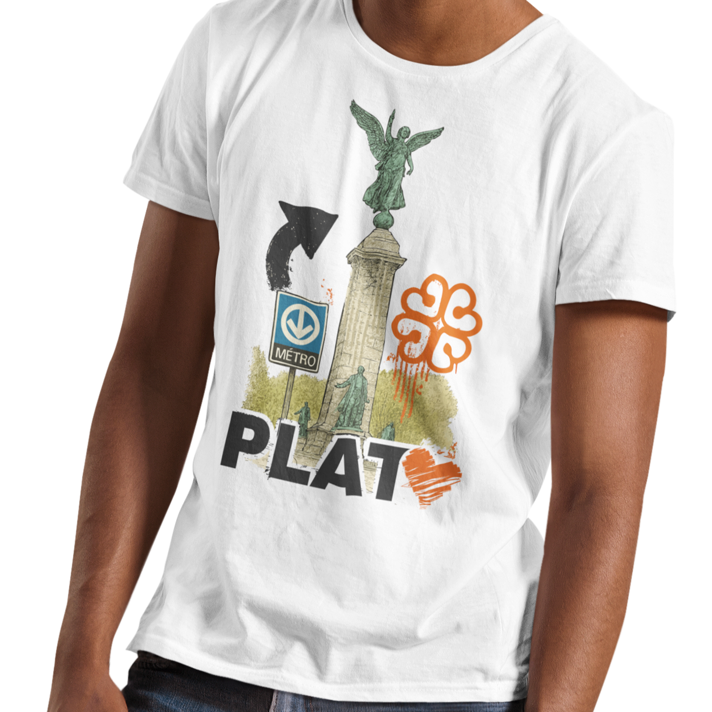 T-shirt - Plateau Illustré