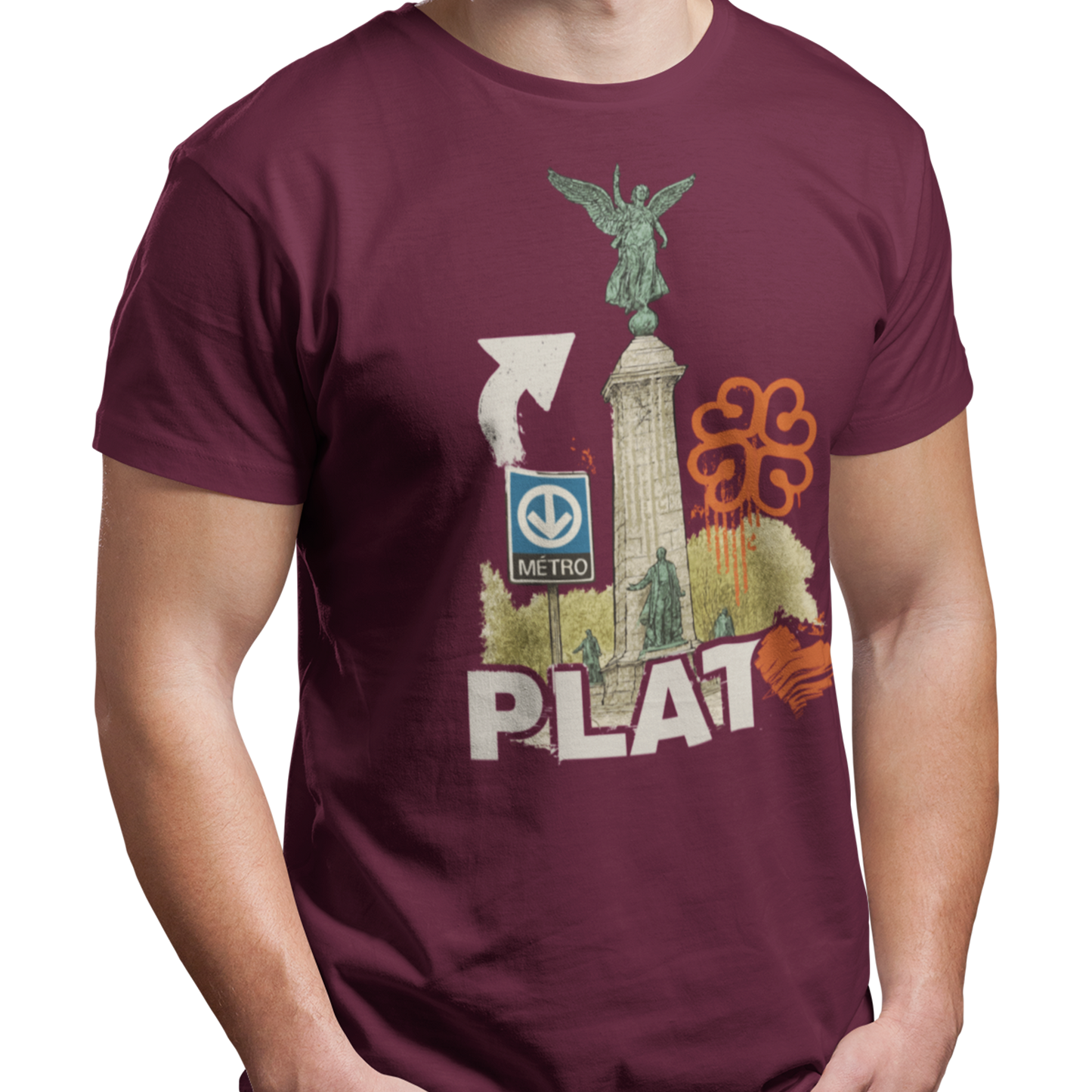 T-shirt - Plateau Illustré