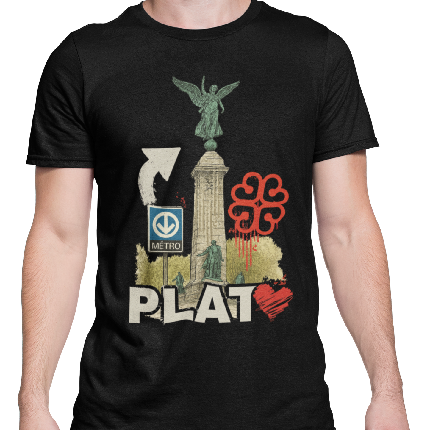 T-shirt - Plateau Illustré