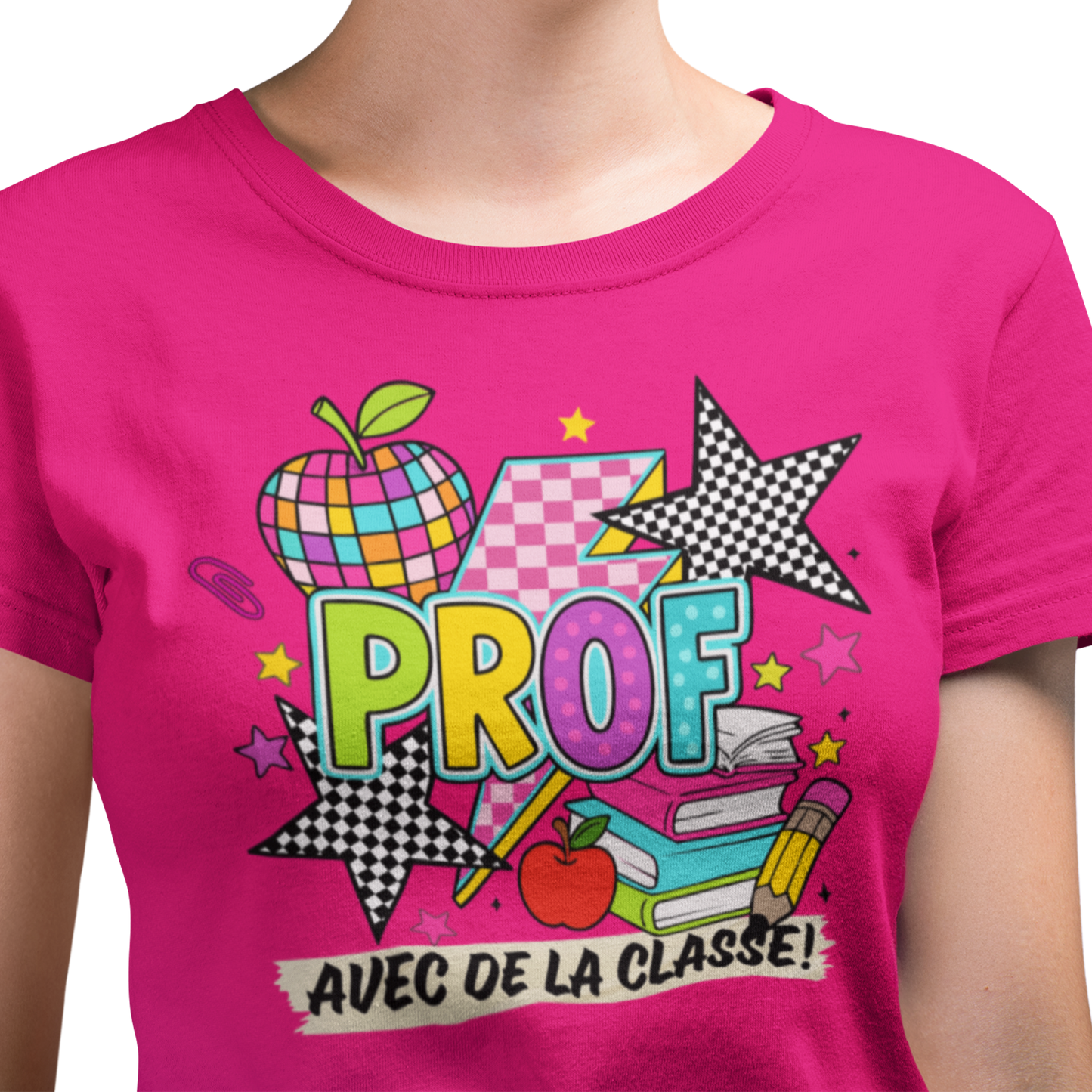 T-shirt - Prof avec de la classe