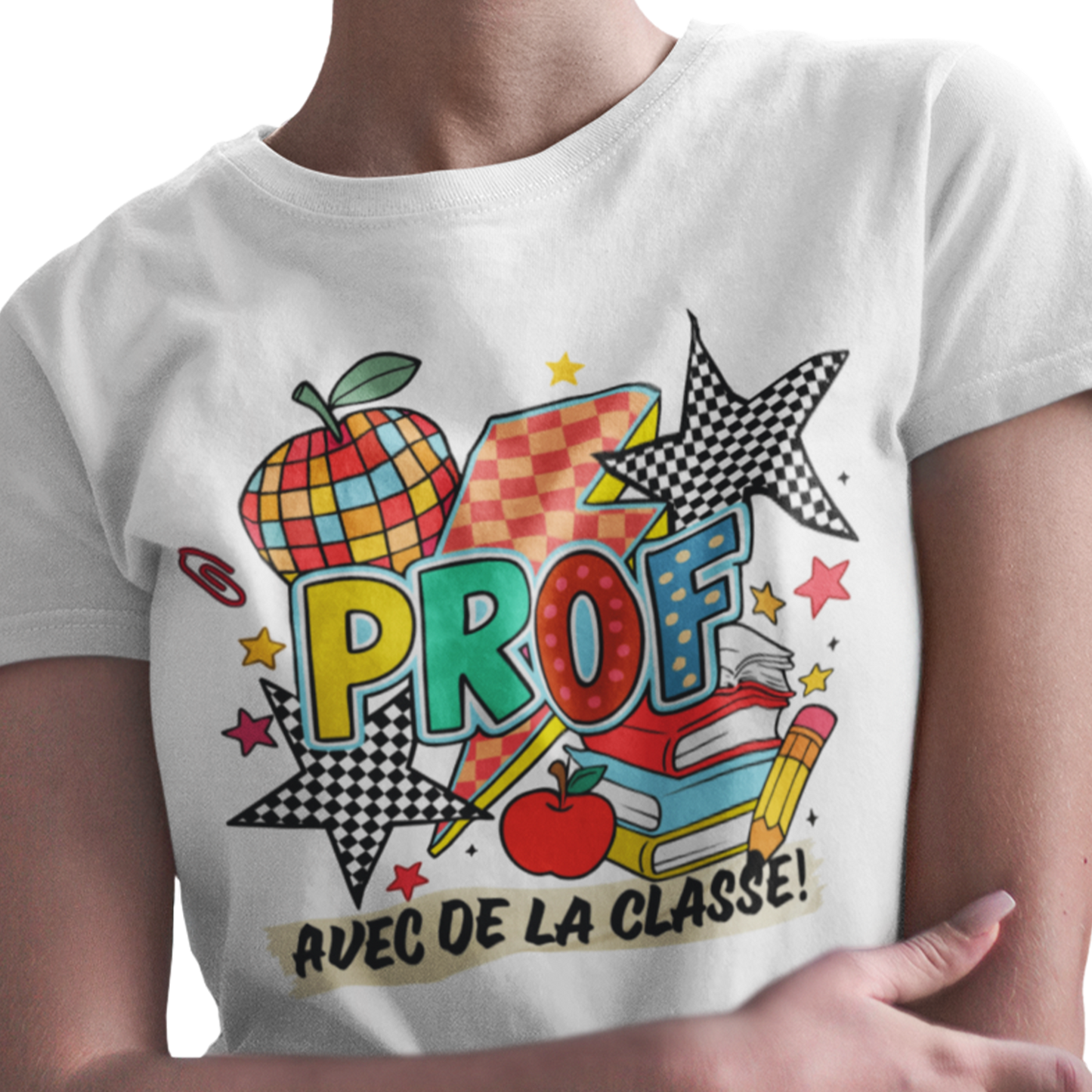 T-shirt - Prof avec de la classe