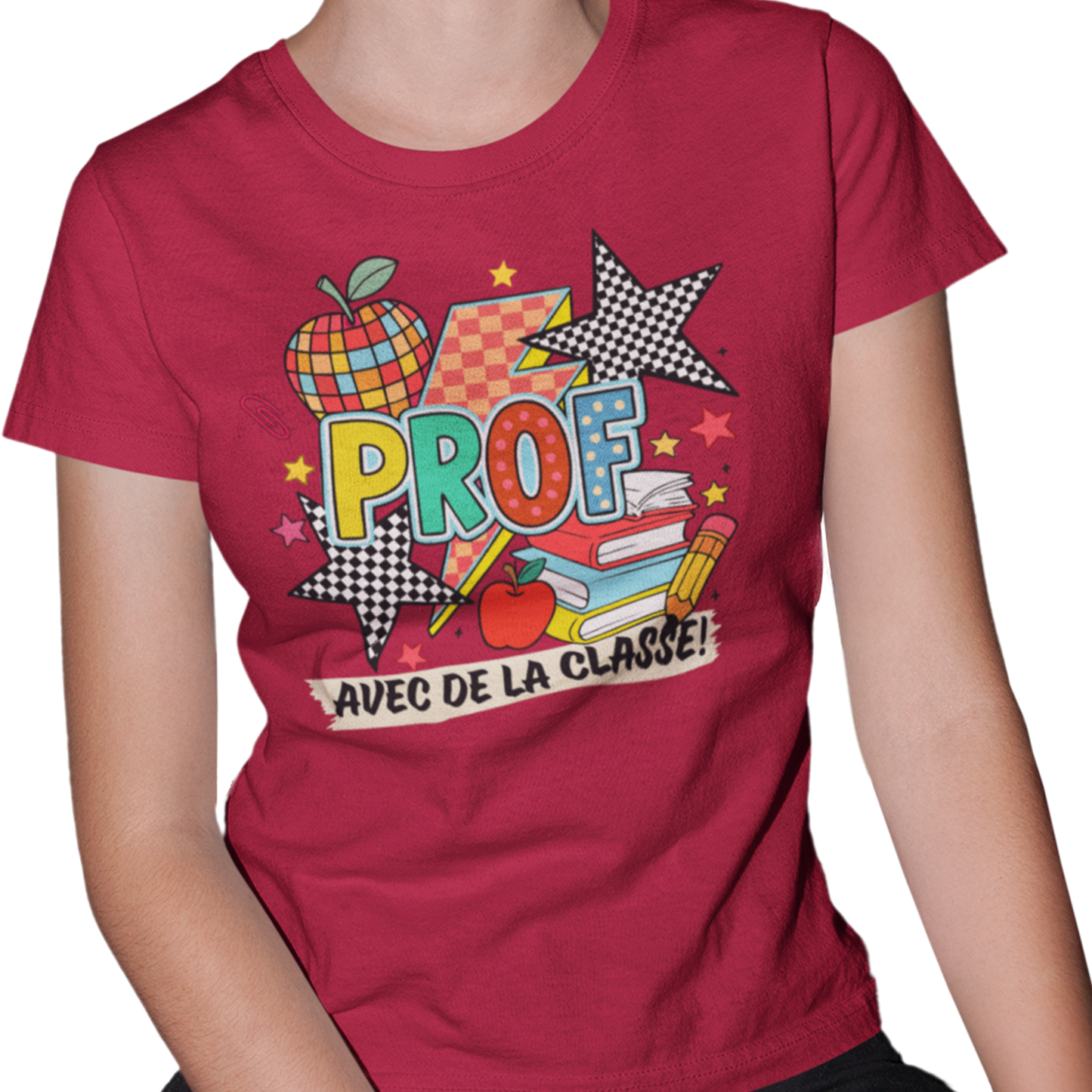 T-shirt - Prof avec de la classe