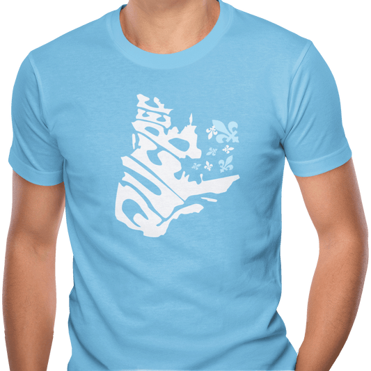 T-shirt - Québec Vague Bleue