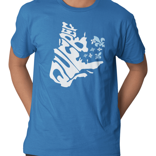 T-shirt - Québec Vague Bleue