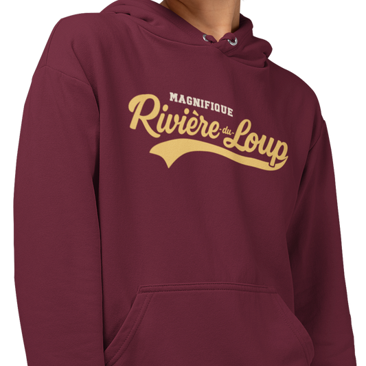 Sweat à capuche - Magnifique Rivière-du-Loup