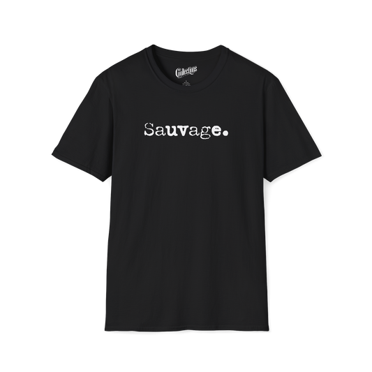 #camping - T-Shirt - T-shirt - Sauvage. - Noir / S / M