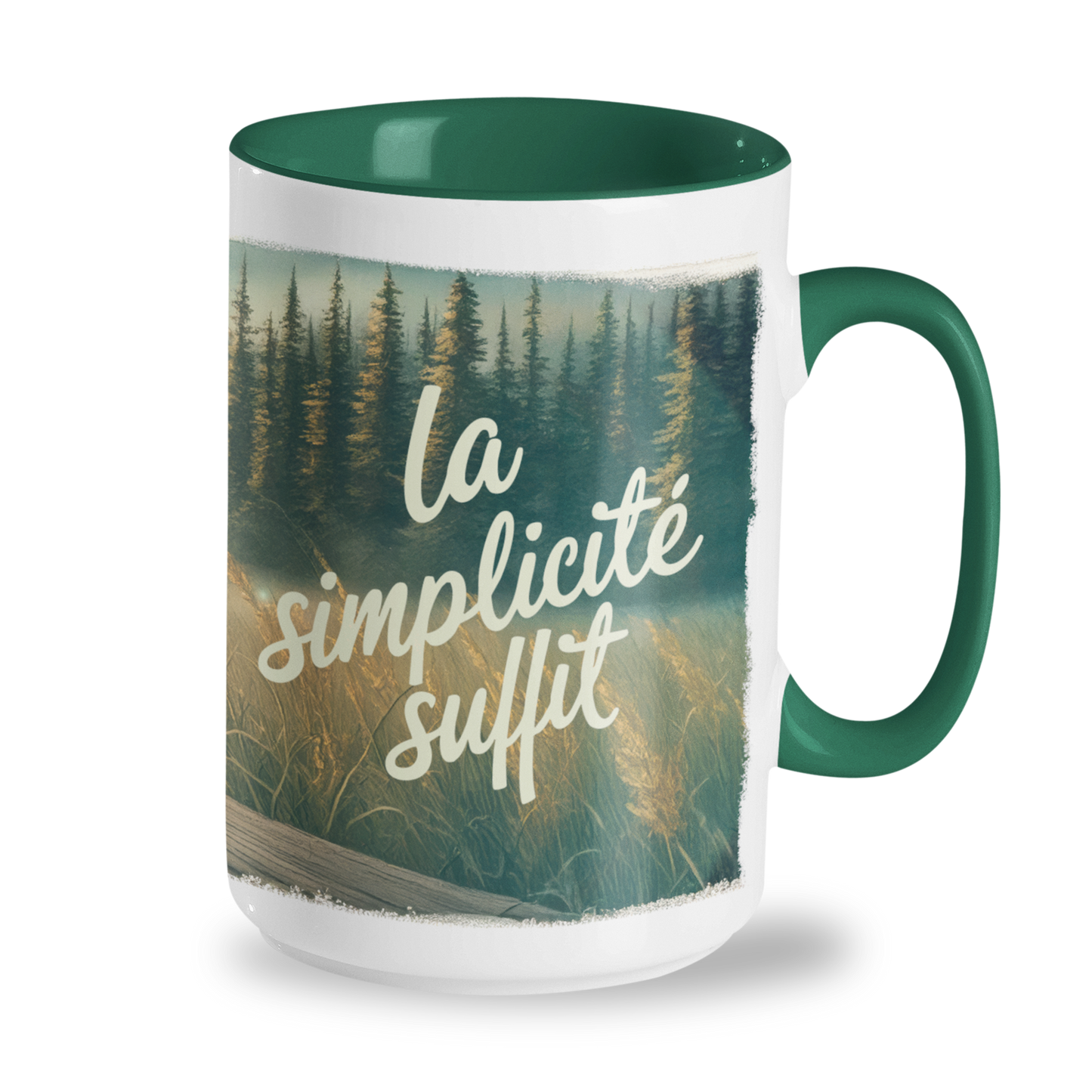 15 oz Mug – Simple is Enough