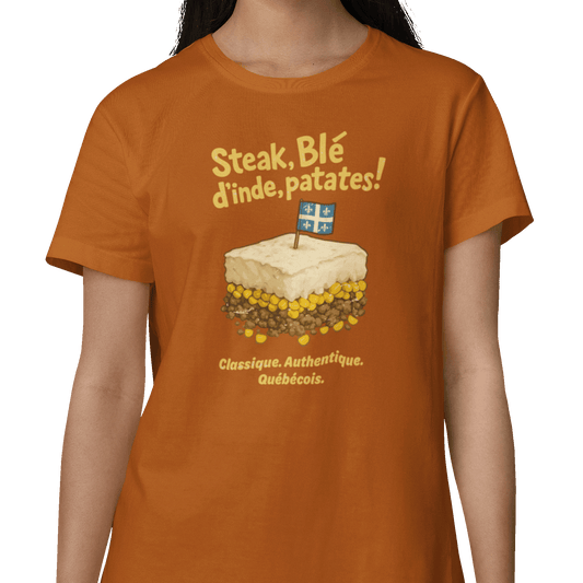 T-shirt - Steak, Blé d’Inde, Patates!