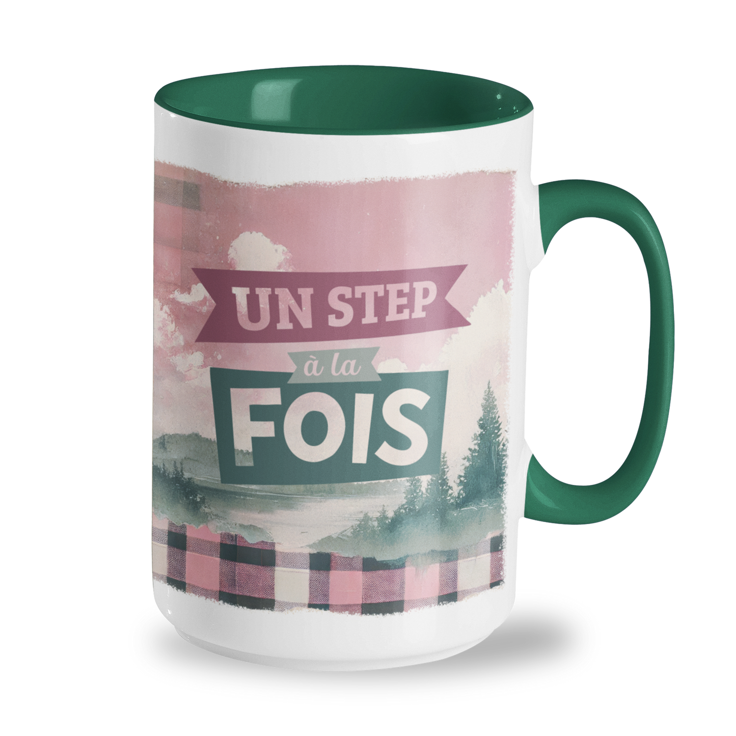 15 oz Mug – One Step at a Time