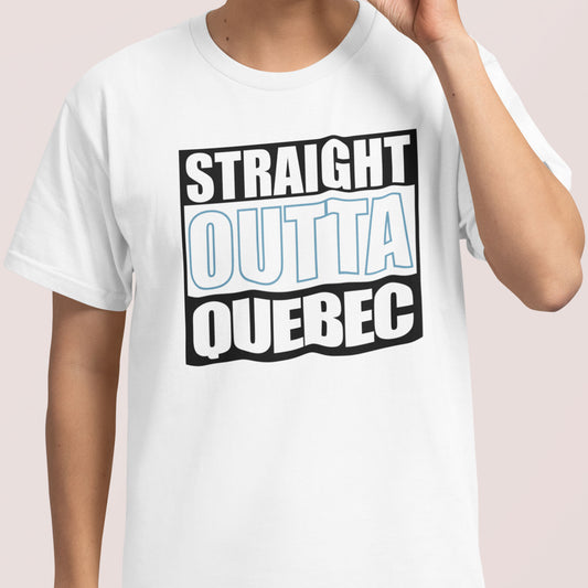 T-shirt - Straight Outta Québec