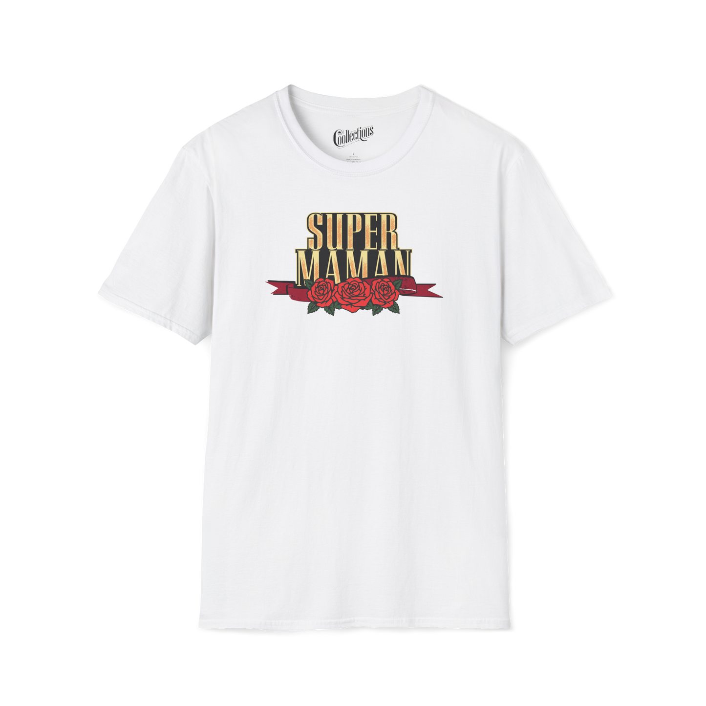 T-shirt - Super Mom - Roses