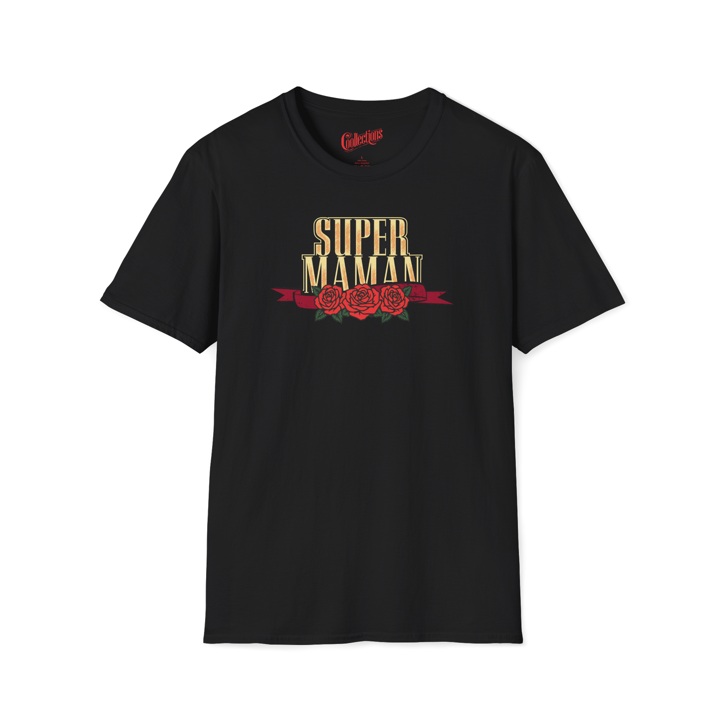 T-shirt - Super Mom - Roses
