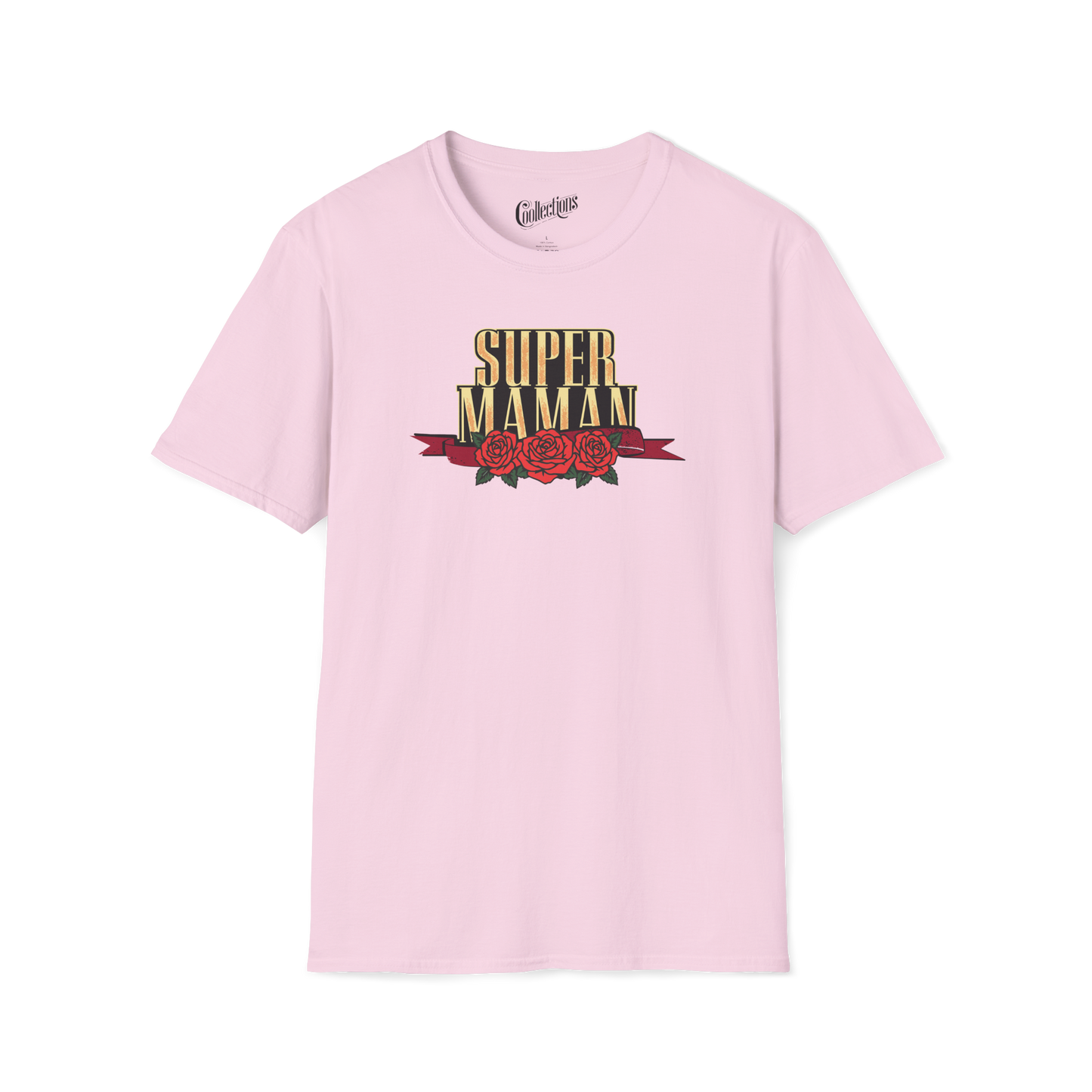 T-shirt - Super Mom - Roses
