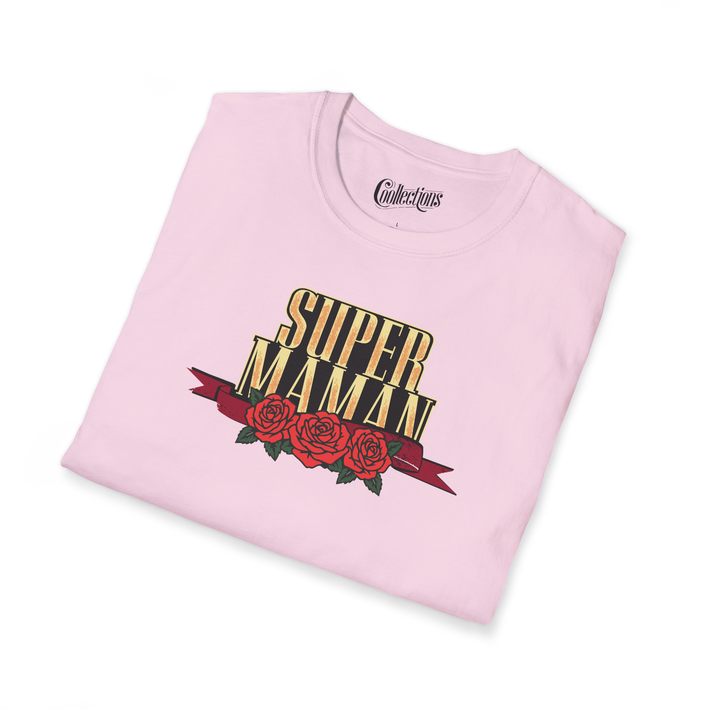 T-shirt - Super Mom - Roses