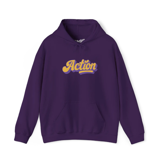 Mot Pour Mot - Sweat à capuche - Sweat à capuche – Action - Mauve / S / M