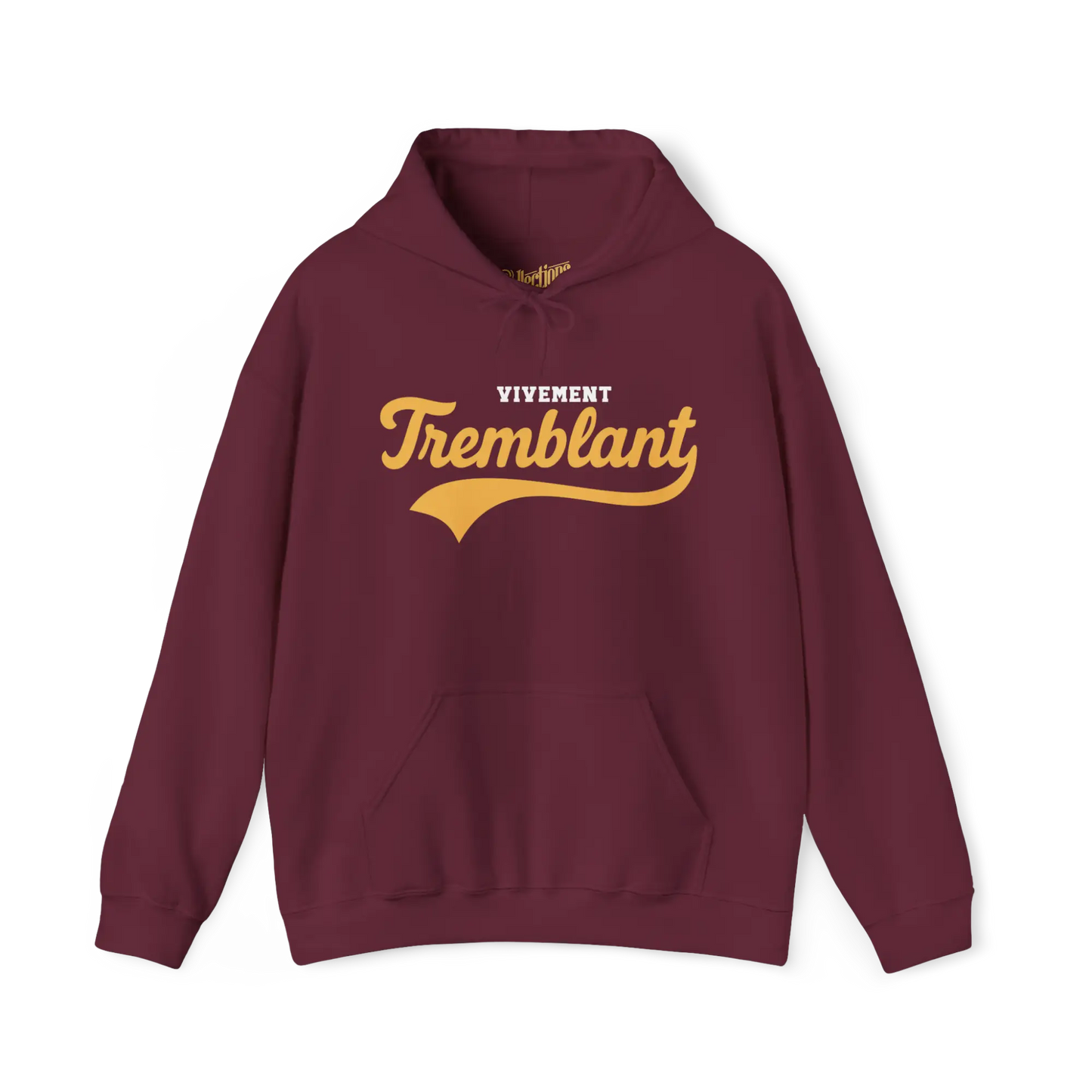 Local D’abord - Sweat à capuche - Sweat à capuche - Vivement Tremblant - Marron / S / M