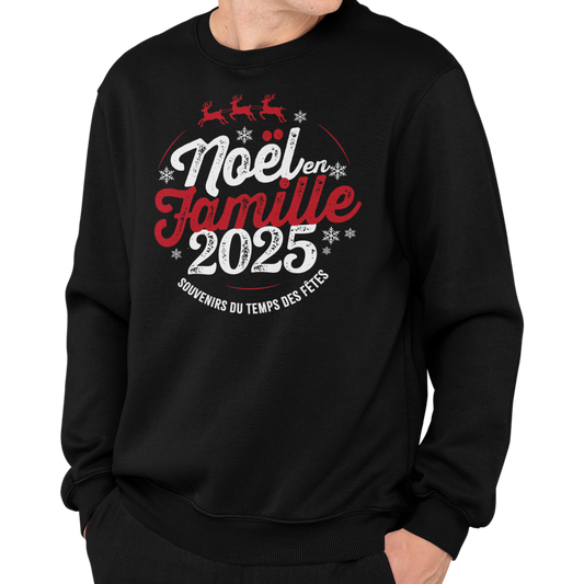 Sweat-shirt - Noël en famille 2025