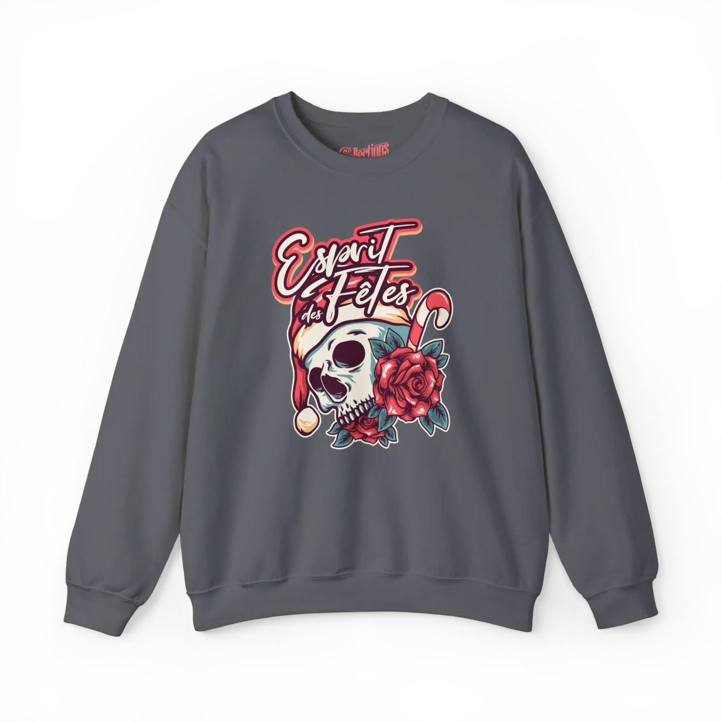 Temps des Fêtes - Sweat-shirt - Sweat-shirt - Esprit des Fêtes - Charbon / S / M