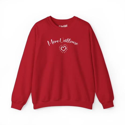 Famille et Cie - Sweat-shirt - Sweat-shirt - Mère-veilleuse - S / M / Cerise