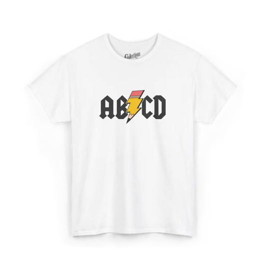 Vie d’Prof - T-Shirt - T-shirt - ABCD - Blanc / S / M