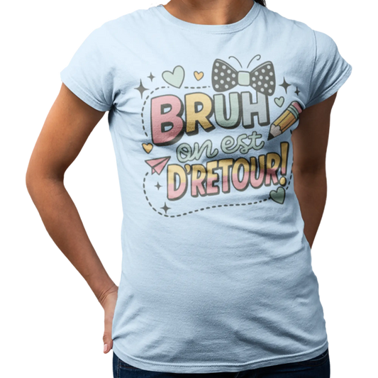 Vie d’Prof - T-Shirt - T-shirt - Bruh Mode École pour femme