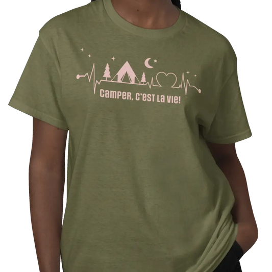 #camping - T-Shirt - T-Shirt - Camper c’est la vie!