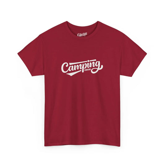 #camping - T-Shirt - T-shirt - Camping Lovers - Cardinal / S / M
