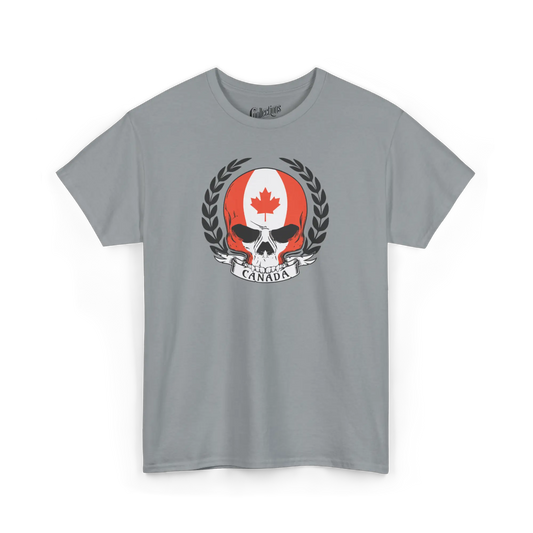 Local D’abord - T-Shirt - T-shirt - Canada Fier depuis toujours - Gravier / S / M