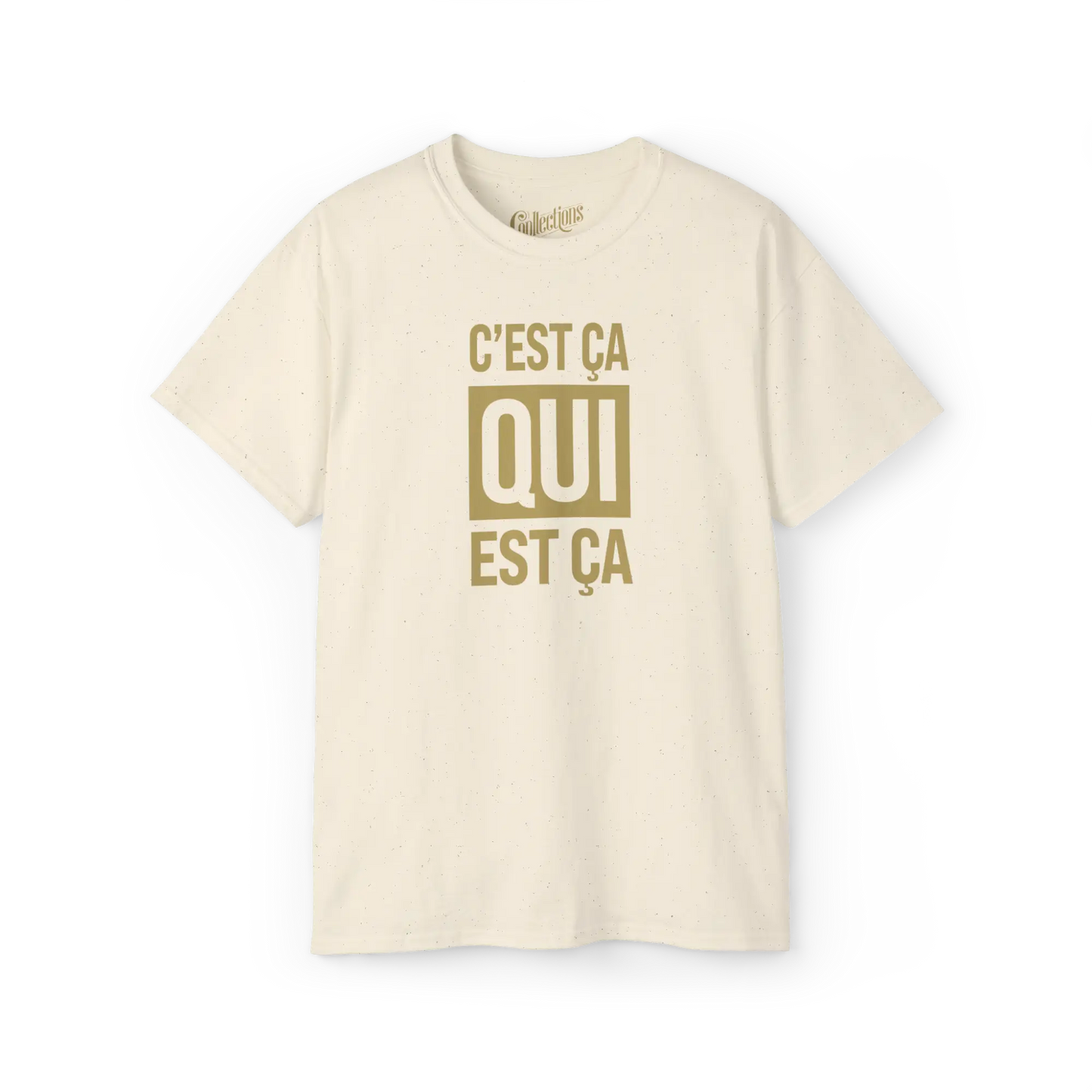 Mot pour Mot - T-Shirt - T-shirt - C’est ça qui est ça - Naturel / S / M