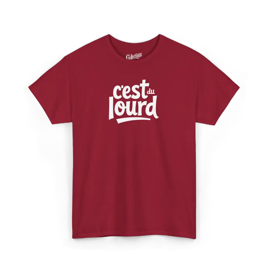 Vie d’Phoqué - T-Shirt - T-shirt - C’est du Lourd - Cardinal / S / M