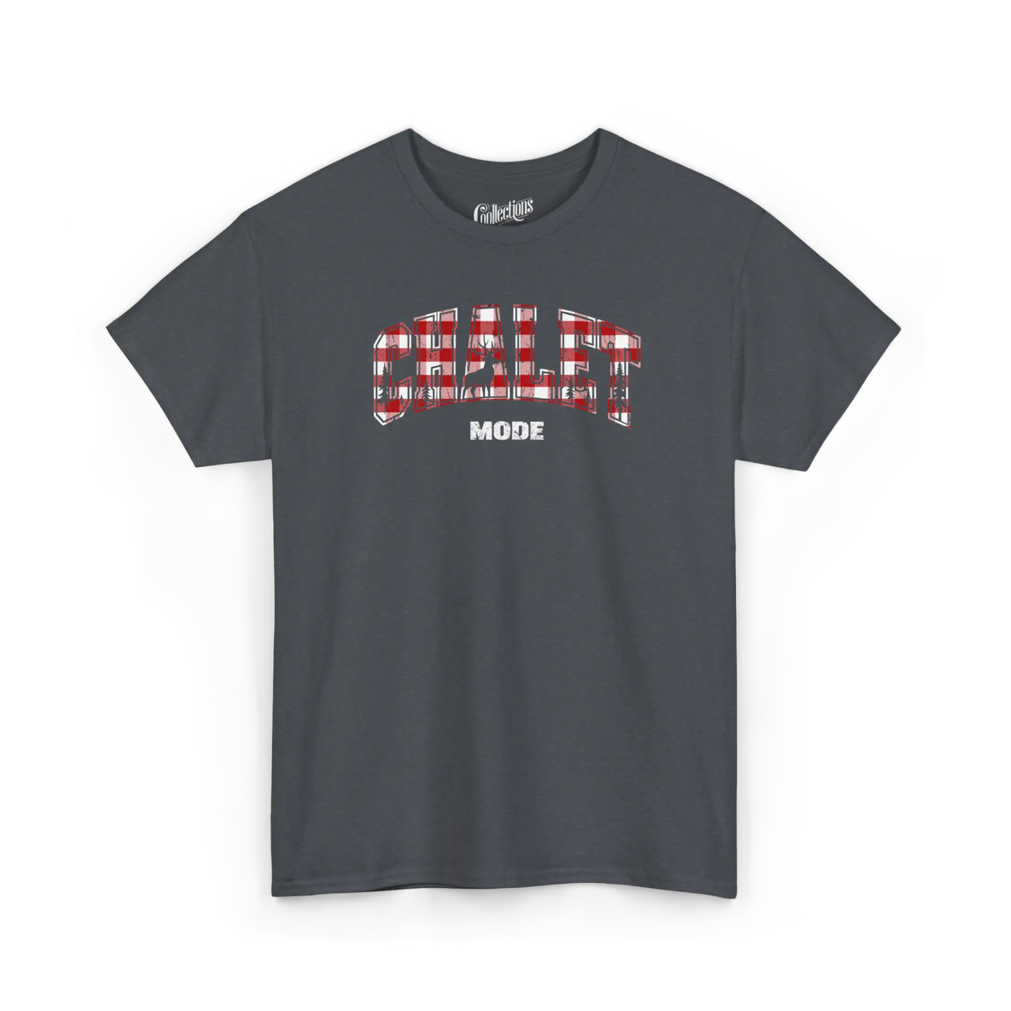 #camping - T-Shirt - T-shirt - Chalet Mode - Cendre foncé / S / M