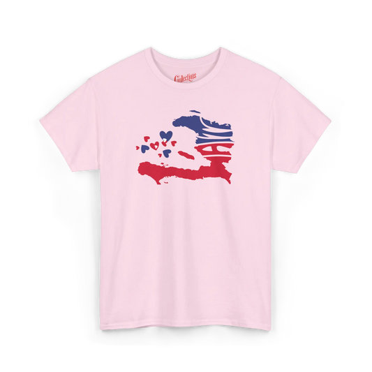 Créolofolie - T-Shirt - T-shirt – Haïti Map Luv