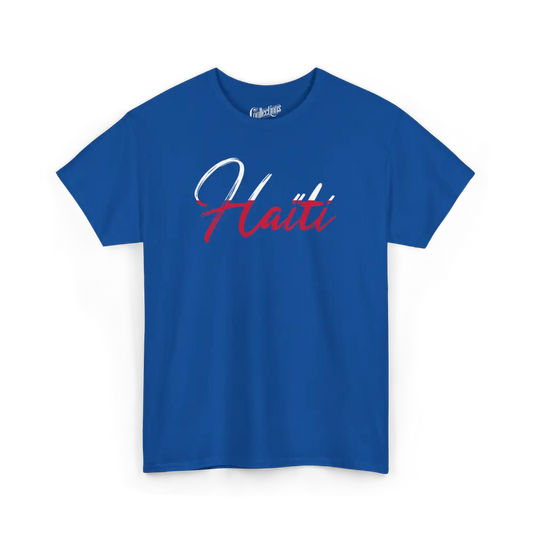 Créolofolie - T-Shirt - T-shirt – Haïti Script