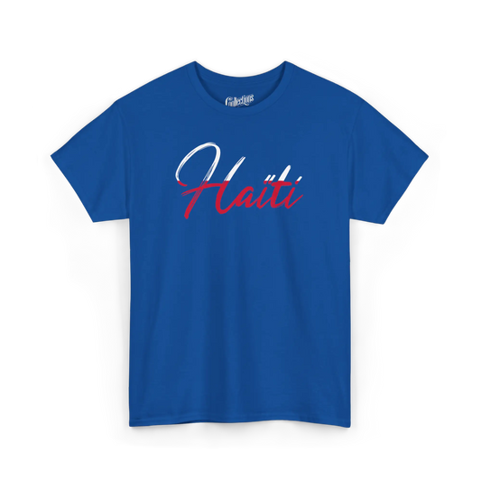Créolofolie - T-Shirt - T-shirt – Haïti Script